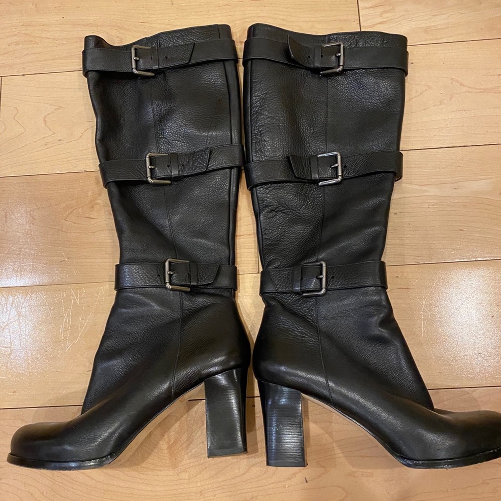 Via Spiga black heels noots 7M